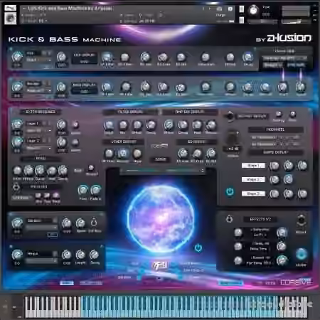 A-lusion & Lussive Audio The Kick & Bass Machine by A-lusion [KONTAKT]