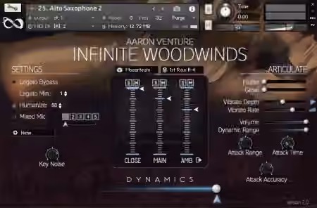 Aaron Venture Infinite Woodwinds v2.0 [KONTAKT]