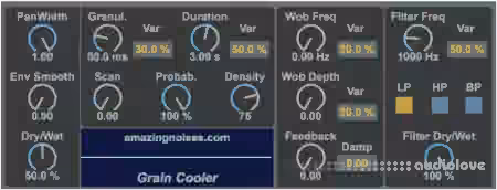 Amazing Noises Granular Lab [Max for Live]