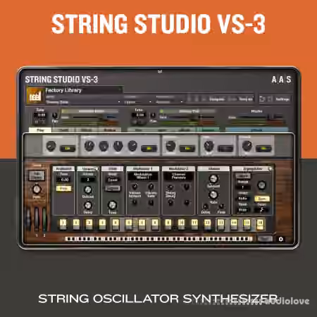 Applied Acoustics Systems String Studio VS-3 v3.2.2 [MacOSX]