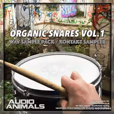 Audio Animals Organic Snares Vol 1 [KONTAKT]