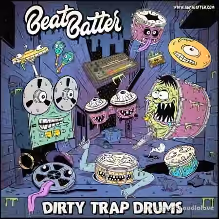 Beat Batter Dirty Trap Drums [WAV]