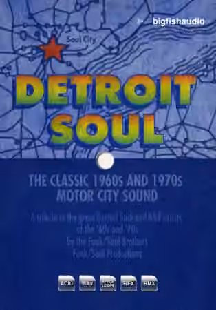 Big Fish Audio Detroit Soul [MULTiFORMAT]