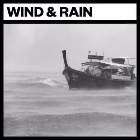 Big Room Sound Wind and Rain [WAV]