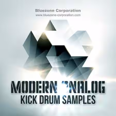 Bluezone Corporation Modern Analog Kick Drum Samples [WAV, AiFF]