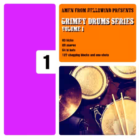 Boom Bap Labs Amen Grimey Drums Series Vol.1 [WAV]