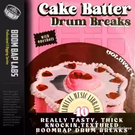 Boom Bap Labs Quincy Beats Cake Batter Drum Breaks Vol.1 [WAV]