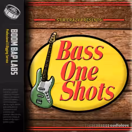 Boom Bap Labs Stir Crazy Bass One Shots [WAV]