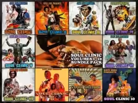 Dave Zeke Soul Clinic Volumes 1-10 BUNDLE (300 Prechopped Samples) [WAV]