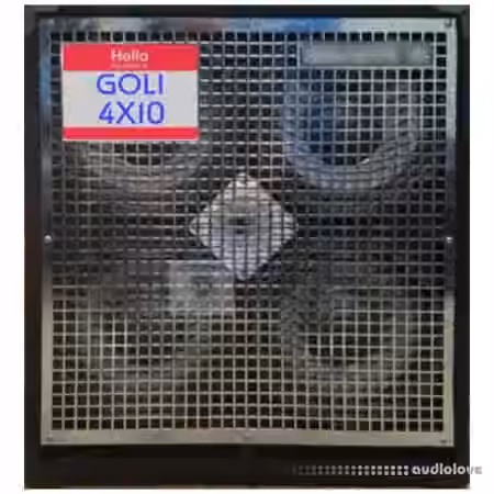 Dr Bonkers Bass Cab Classics Volume 14: GOLI 4X10