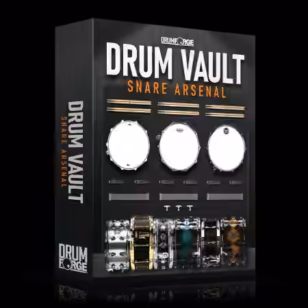 Drumforge Drum Vault Snare Arsenal Full Edition v1.1 [WAV, Synth Presets]