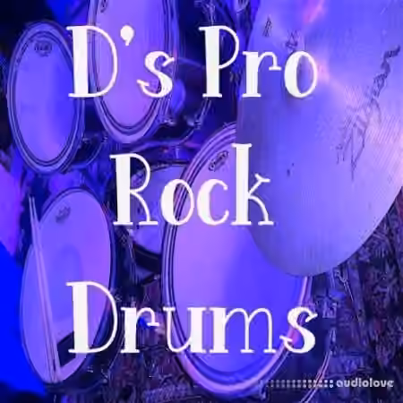 Studio Ghost D's Pro Rock Drums [WAV]