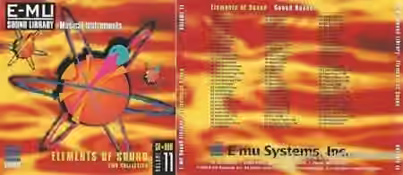 E-MU Classic Series Vol.11 Elements Of Sound 2MB [for Emulator X3]