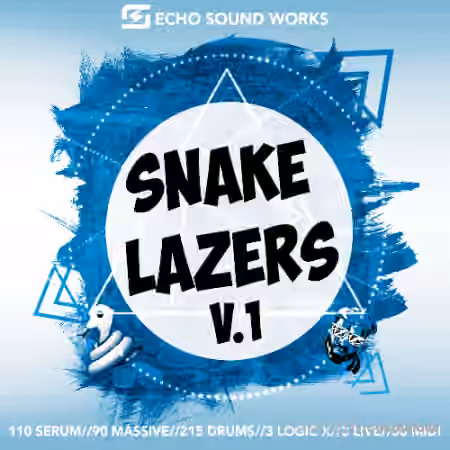 Echo Sound Works Snake Lazers V.1 [MULTiFORMAT, DAW Templates]