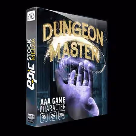 Epic Stock Media AAA Game Character Dungeon Master [WAV]