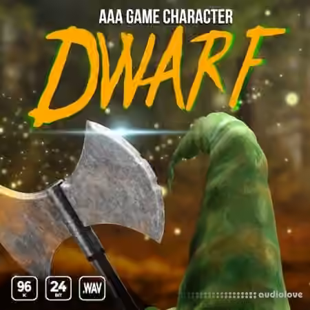Epic Stock Media AAA Game Character Dwarf [WAV]