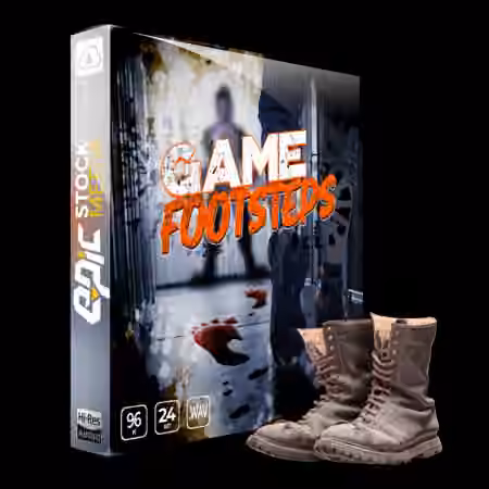 Epic Stock Media Game Footsteps [WAV]