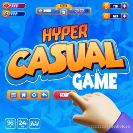 Epic Stock Media Hyper Casual Game UI [WAV]