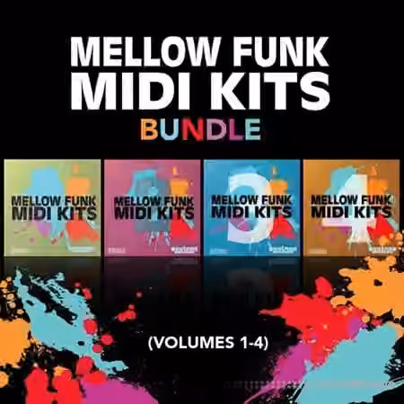 Equinox Sounds Mellow Funk MIDI Kits Bundle Vol.1-4 [MiDi]