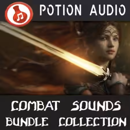 GameDev Market Combat Sounds Bundle Collection [WAV]
