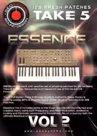 GEOSynths Essence Vol.2 Sequential Take 5 [Synth Presets]