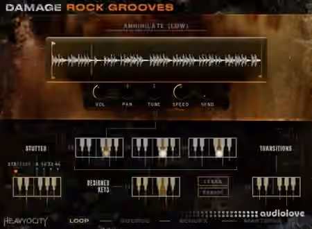 Heavyocity Damage Rock Grooves [KONTAKT]