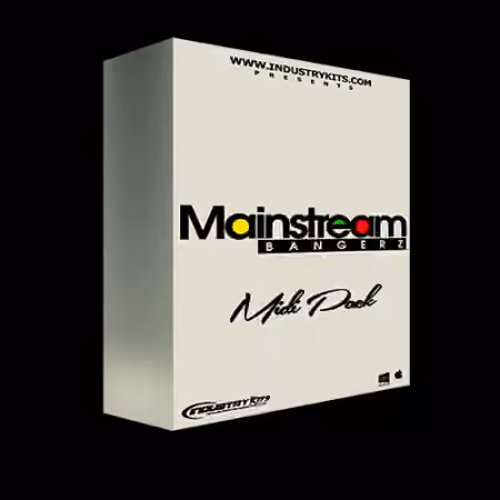 Industry Kits Industry Kits Mainstream Bangers MIDI Pack [MiDi]