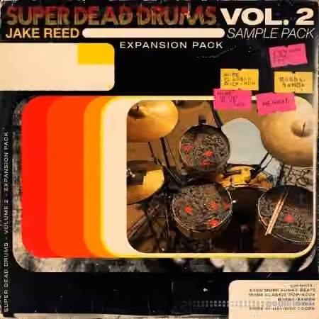 Jake Reed Super Dead Drums Vol.2 [WAV]