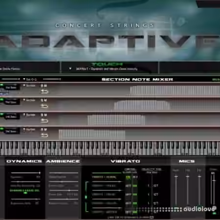 Kirk Hunter Studios Concert Strings Adaptive [KONTAKT]
