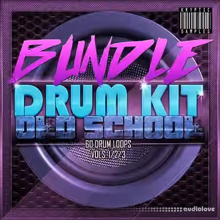 Kryptic Samples Drum Kit Old School Bundle [WAV]