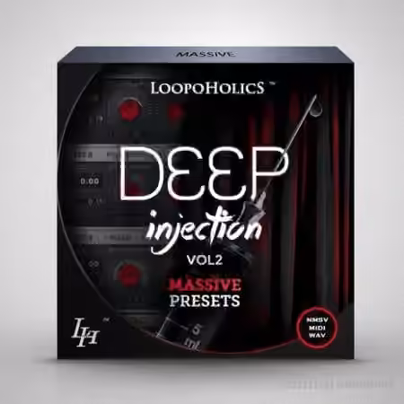 Loopoholics Deep Injection Vol.2 Massive Presets [WAV, MiDi, Synth Presets]