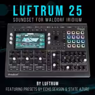 Luftrum Sound Design Luftrum 25 for Waldord Iridium [Synth Presets]