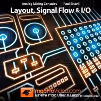 macProVideo Analog Mixing Consoles: Layout Signal Flow and I/O [TUTORiAL]