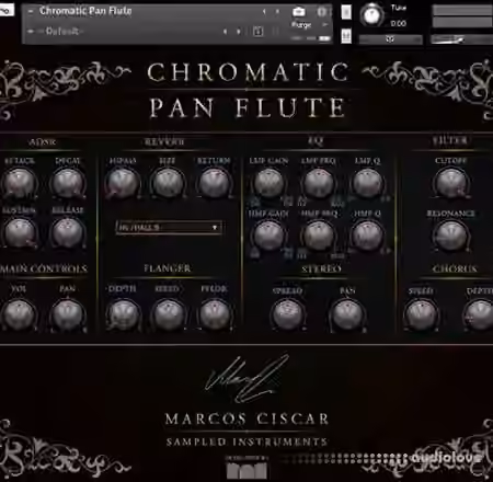 Marcos Ciscar Chromatic Pan Flute [KONTAKT]