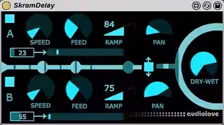 Max for Cats SKRAM Delay v1.2 [DAW Templates]