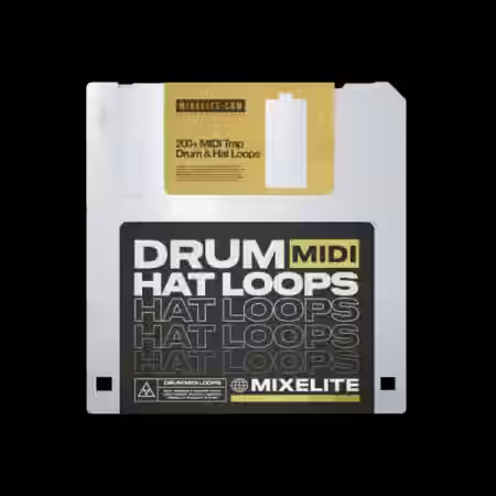 Mix Elite MIDI DRUM and Hat Loops [WAV, MiDi]