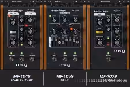 Moog Music Complete Moogerfooger Effects Bundle v1.2.3 [MacOSX]
