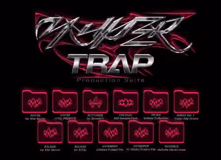 Moonboy Hyper Trap Production Suite [WAV, MiDi, Synth Presets, DAW Templates]