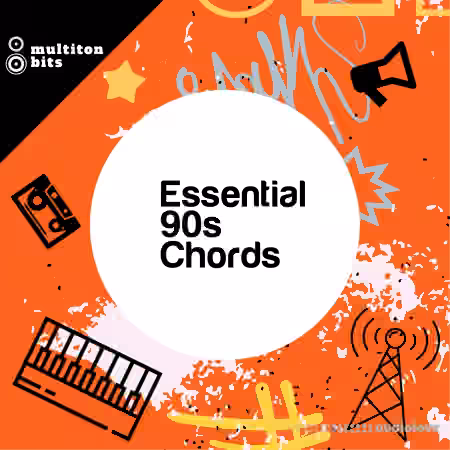 Multiton Bits Essential 90s Chords [WAV]