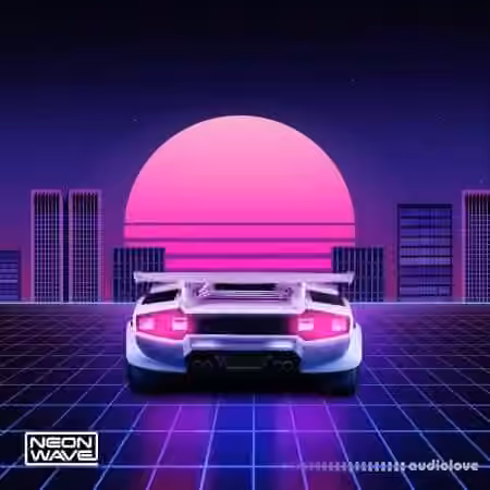 Neon Wave Digi Grid: Outrun Sounds [WAV, MiDi, Synth Presets]