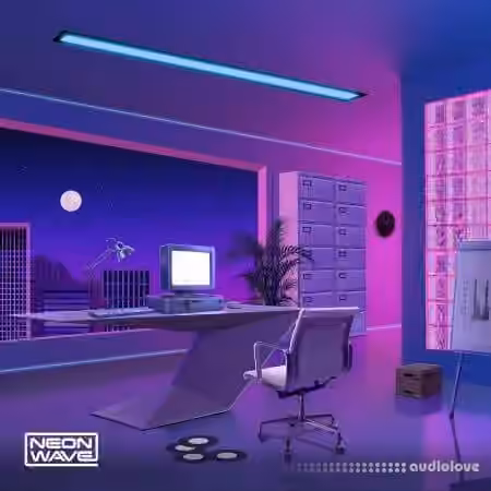 Neon Wave Night Lights Retro City Pop [WAV, MiDi]