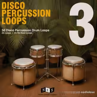 Never Enough Samples Disco Percussion Drum Loops Vol.3 [WAV]