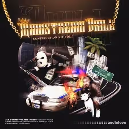 nolyrics MAINSTREAM DRILL Vol.2 [WAV, MiDi, DAW Templates]