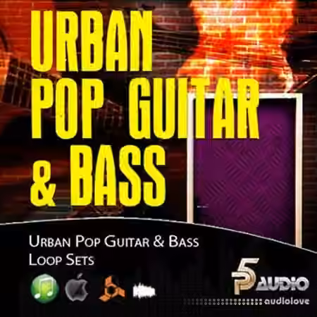 P5audio Urban Pop Guitar and Bass Loops [ACiD, WAV, REX, AiFF]