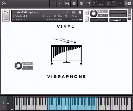 PastToFutureReverbs Vinyl Vibraphone For Kontakt! [KONTAKT]