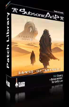 PluginGuru Subsonic Artz Dunes of Arrakis for Dune 3 [Synth Presets]