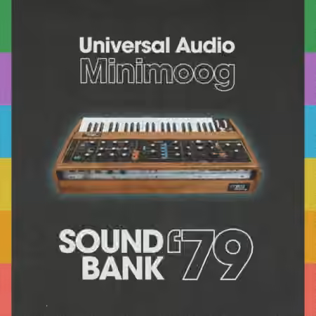 Polydata Universal Audio Minimoog Sound Bank '79 UA Minimoog Patches [Synth Presets]