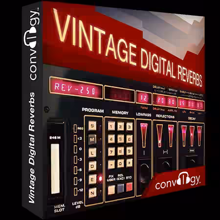 Presonus Convology Vintage Digital Reverbs (Impulse Bounce)