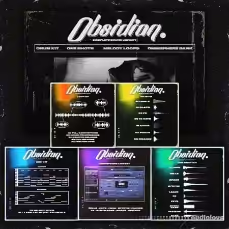 ProdbyJack Obsidian Complete Sound Library [WAV, MiDi, Synth Presets]