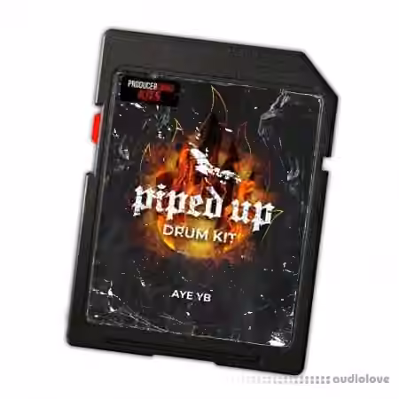 Producergrind Aye YB PIPED UP Drum Kit [WAV]